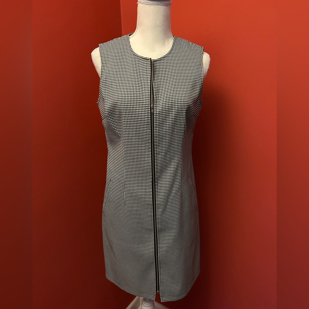 Anne Klein Gingham Dress